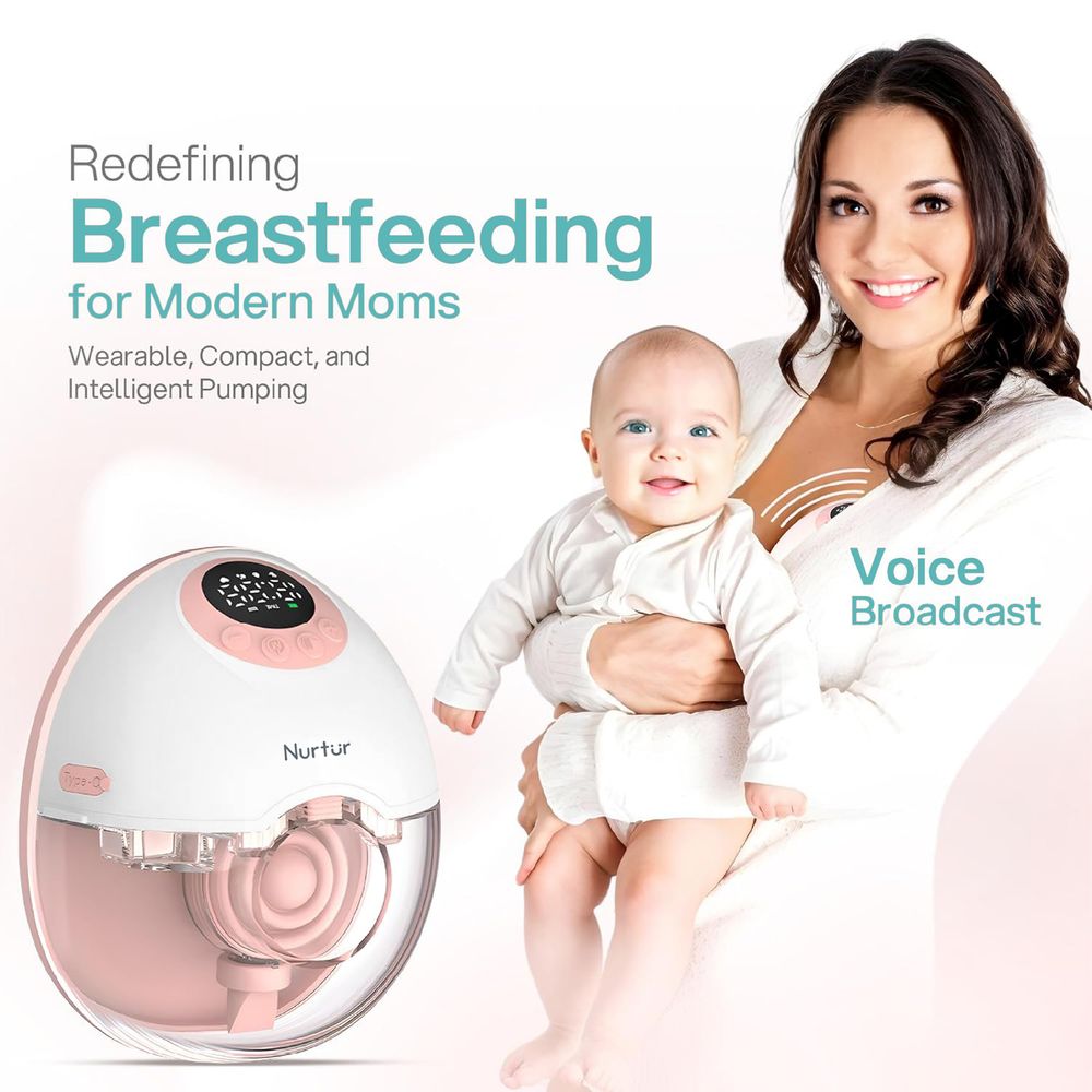 Nurtur Cozi - Double Electric Wearable Breast Pump - 150 ml