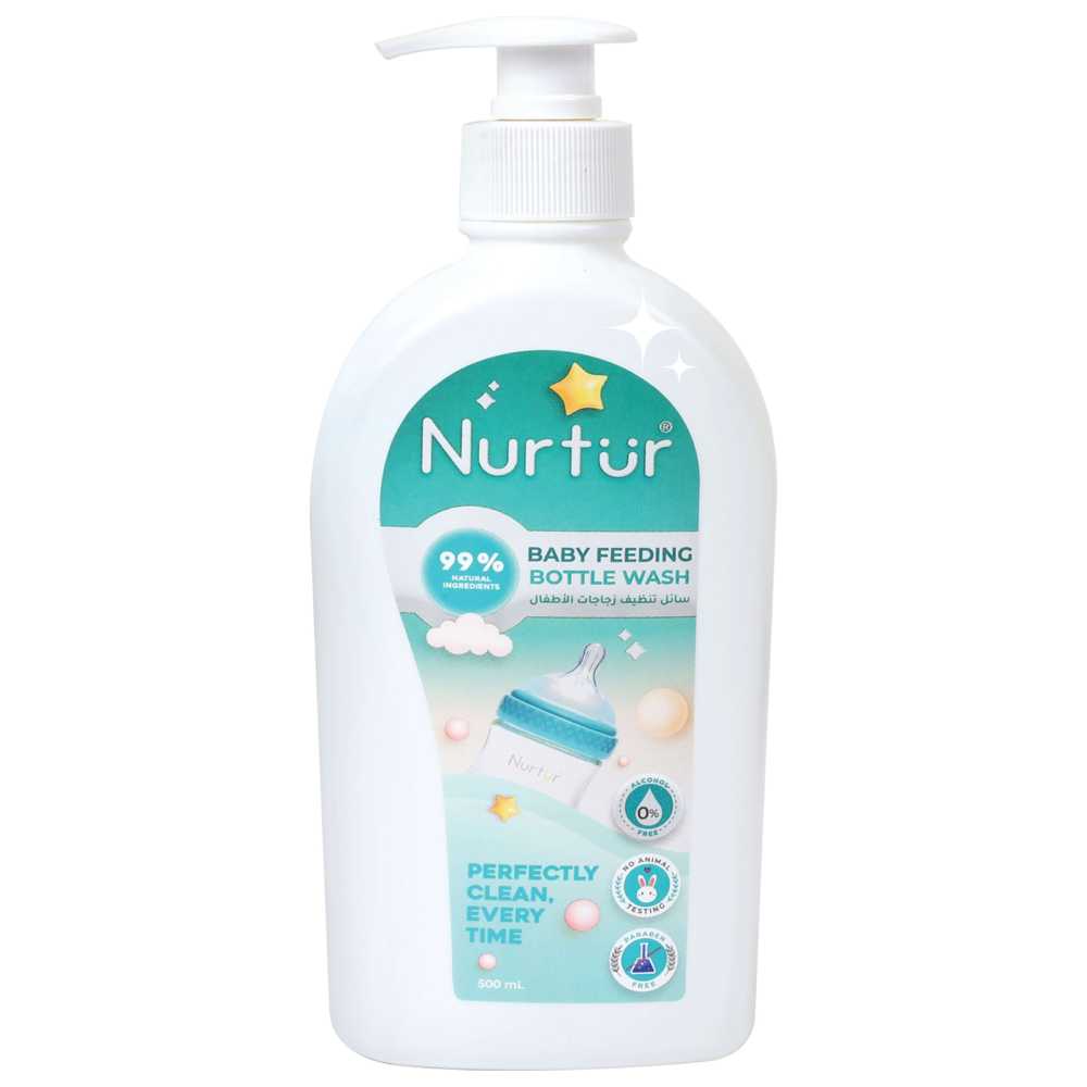 Nurtur - Baby Bottle & Toys Liquid Cleanser - Pack of 2 - 500ml