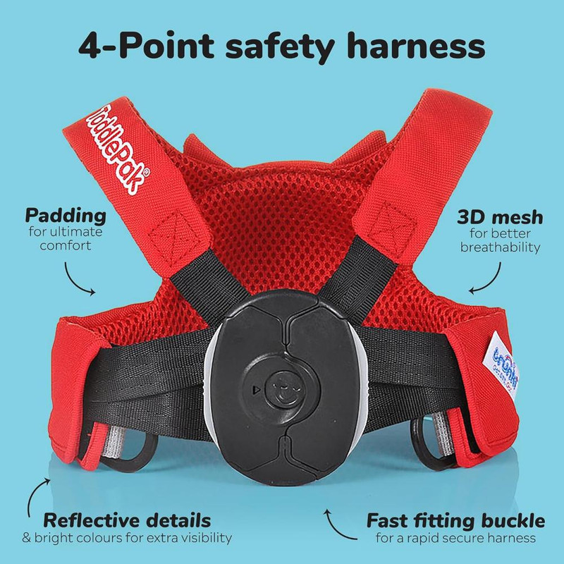 Trunki - Child Safety Harness Felix The Fox - Red
