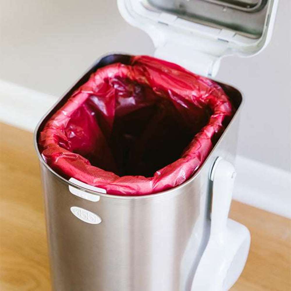 أوبي - أكياس فضلات الحيوانات - أحمر - 25 كيس