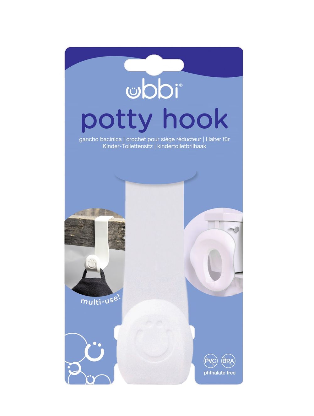 Ubbi - Potty Hook - White