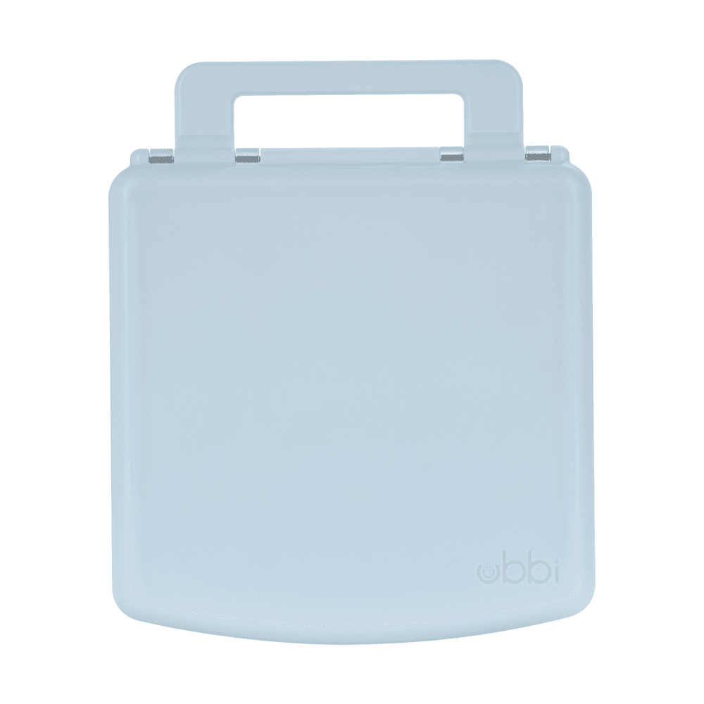 Ubbi - 4 Compartment Bento Box - Cloudy Blue