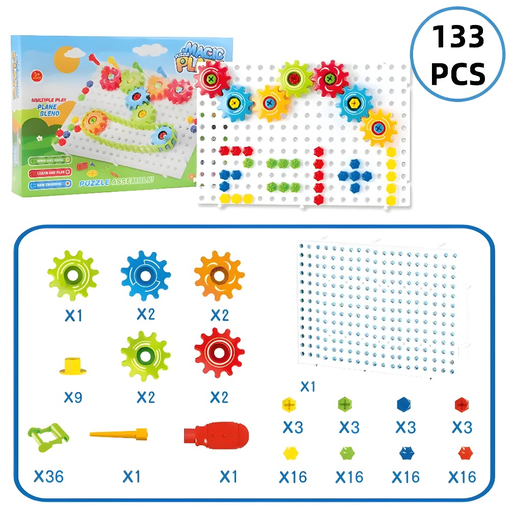 funfiniti - Magic Puzzle Plate - 133pcs