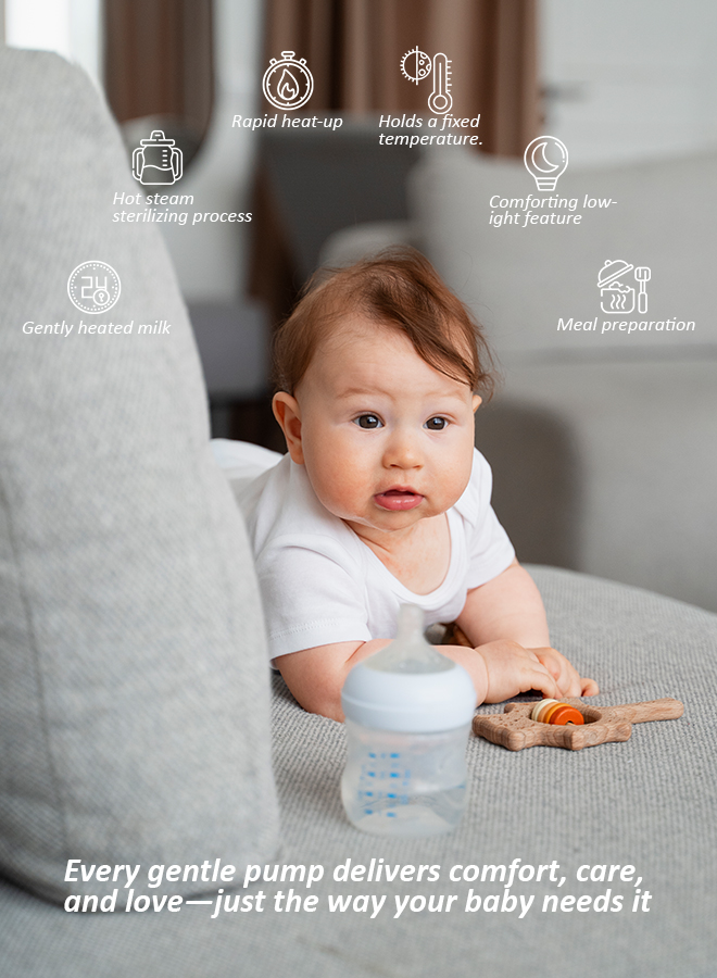 Cute 'n' Cuddle - Double Electric Breast Pump - White