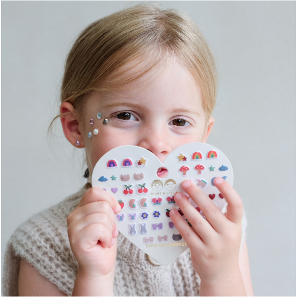 Mimi & Lula - Mixed Novelty Stick On Earrings