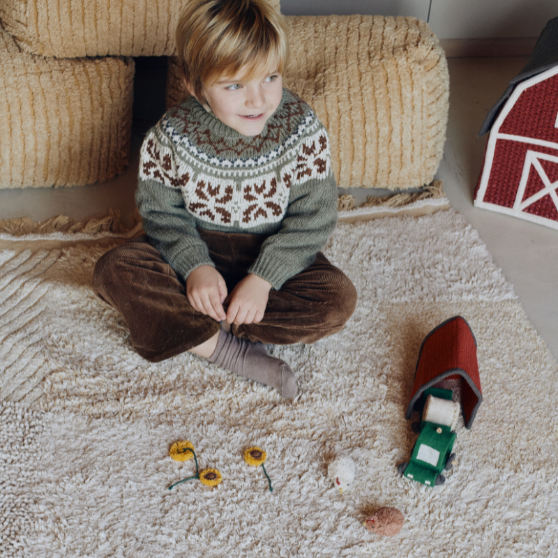 Lorena Canals - Washable Play Rug - Farm Fields