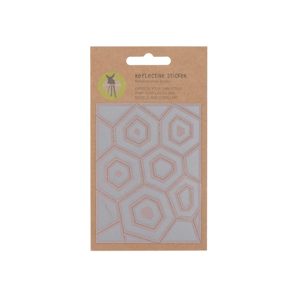 Lassig - Reflective Sticker Set - Hexagon