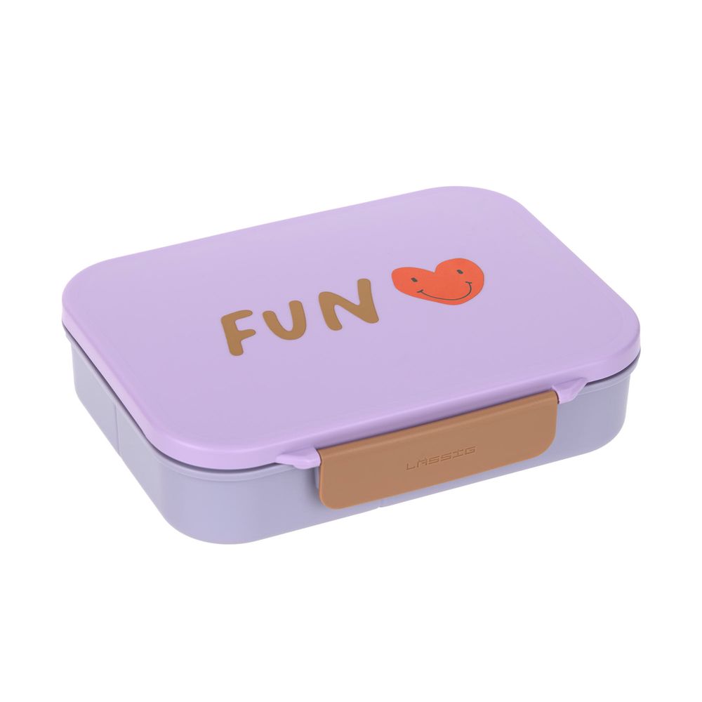 Lassig - Little Gang Collection 4 Compartment Bento Lunch Box - Heart