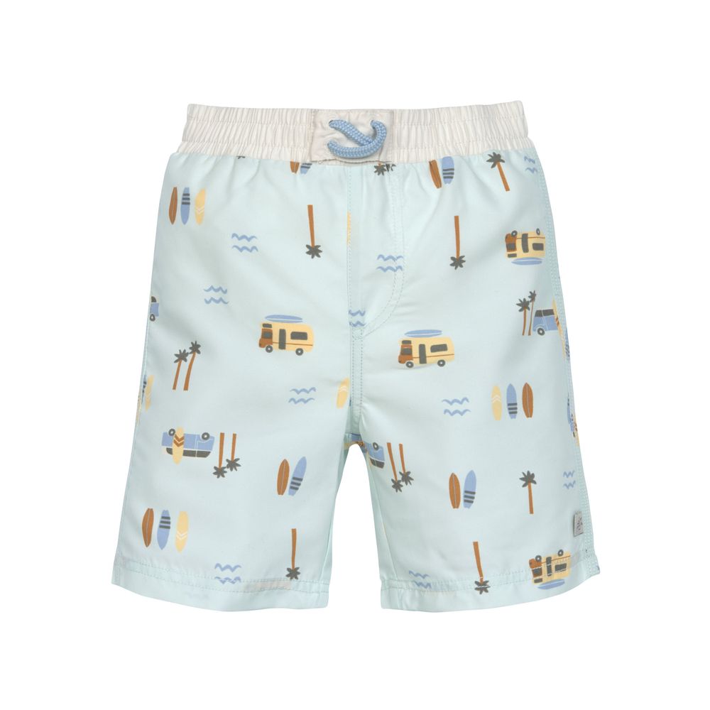 Lassig - Boys Swimming Shorts - Camper Sea Foam