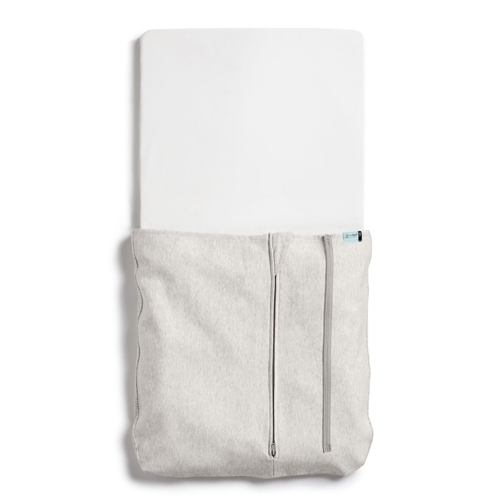 Ergopouch - 0.2/1.0 Tog Baby Bassinet Tuck Sheet Only - Grey Marle