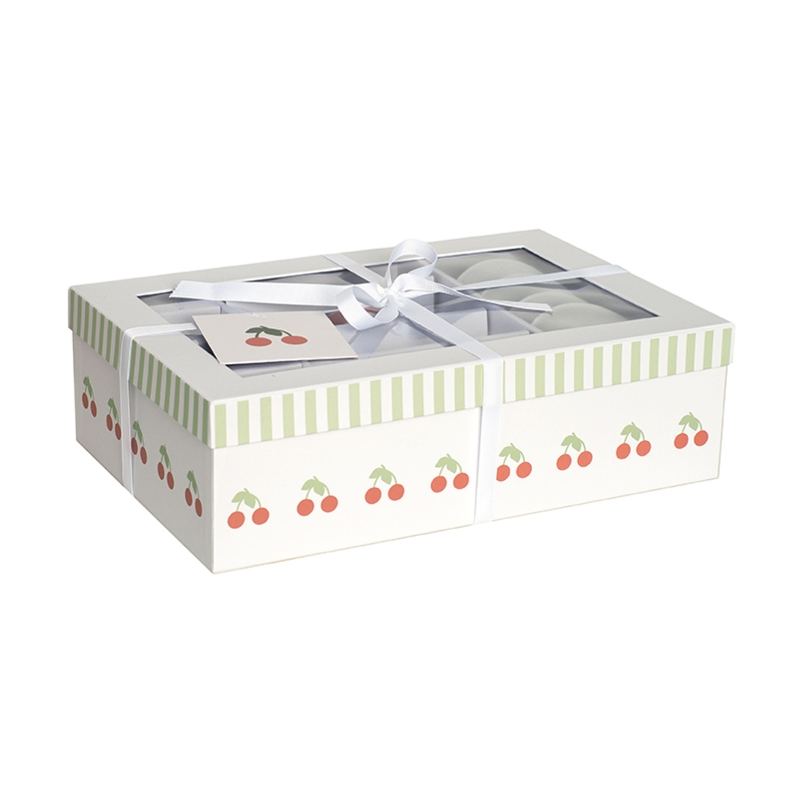 جابادابادو - مجموعة ألعاب الشاي من البورسلين - أبيض - 18 قطعة