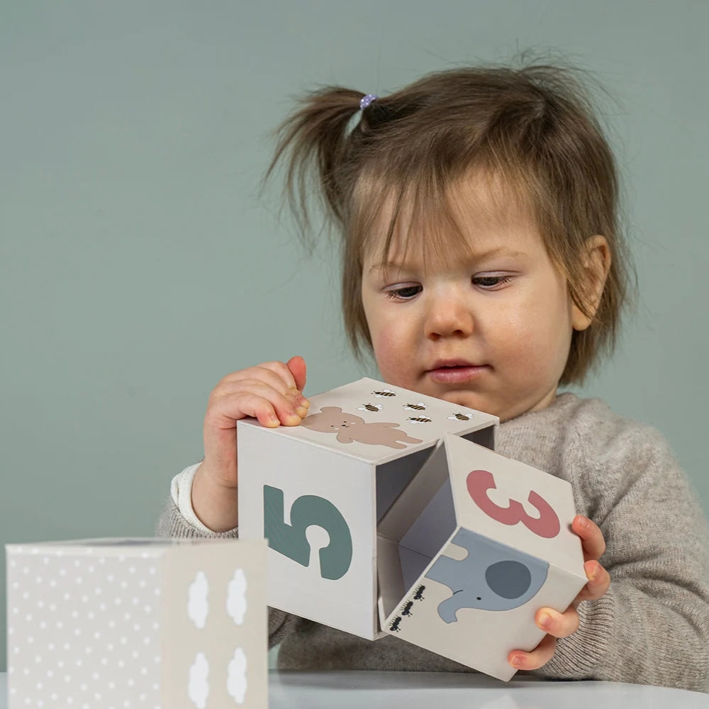 Jabadabado - Play And Learn Box Early Learning Toy Set - Multicolor - 4 Pcs