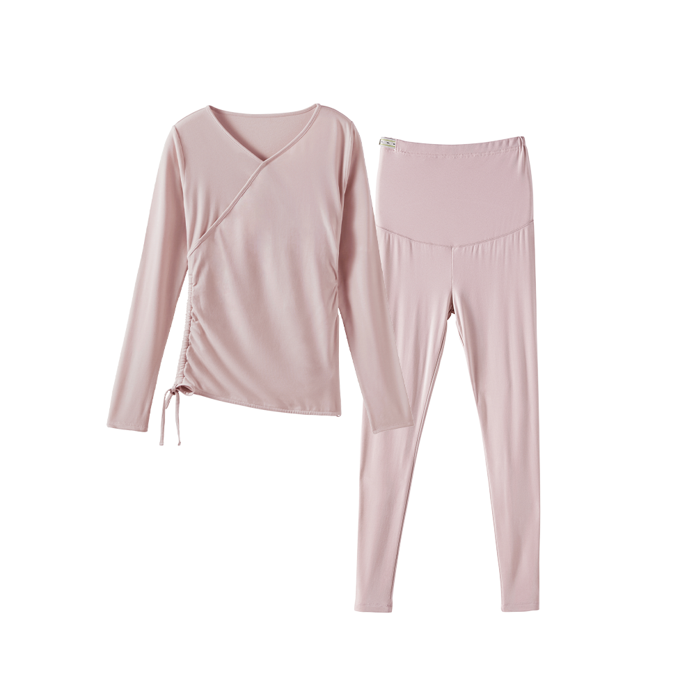 Babycare - 2pc-Set - Women's Maternity Nursing Pyjama - Pink