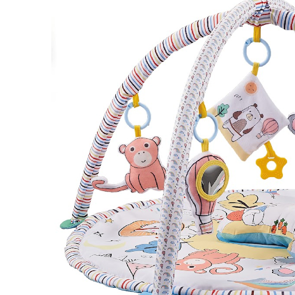 Little Learners - Plush Outback Friends Baby Playmat With Toys