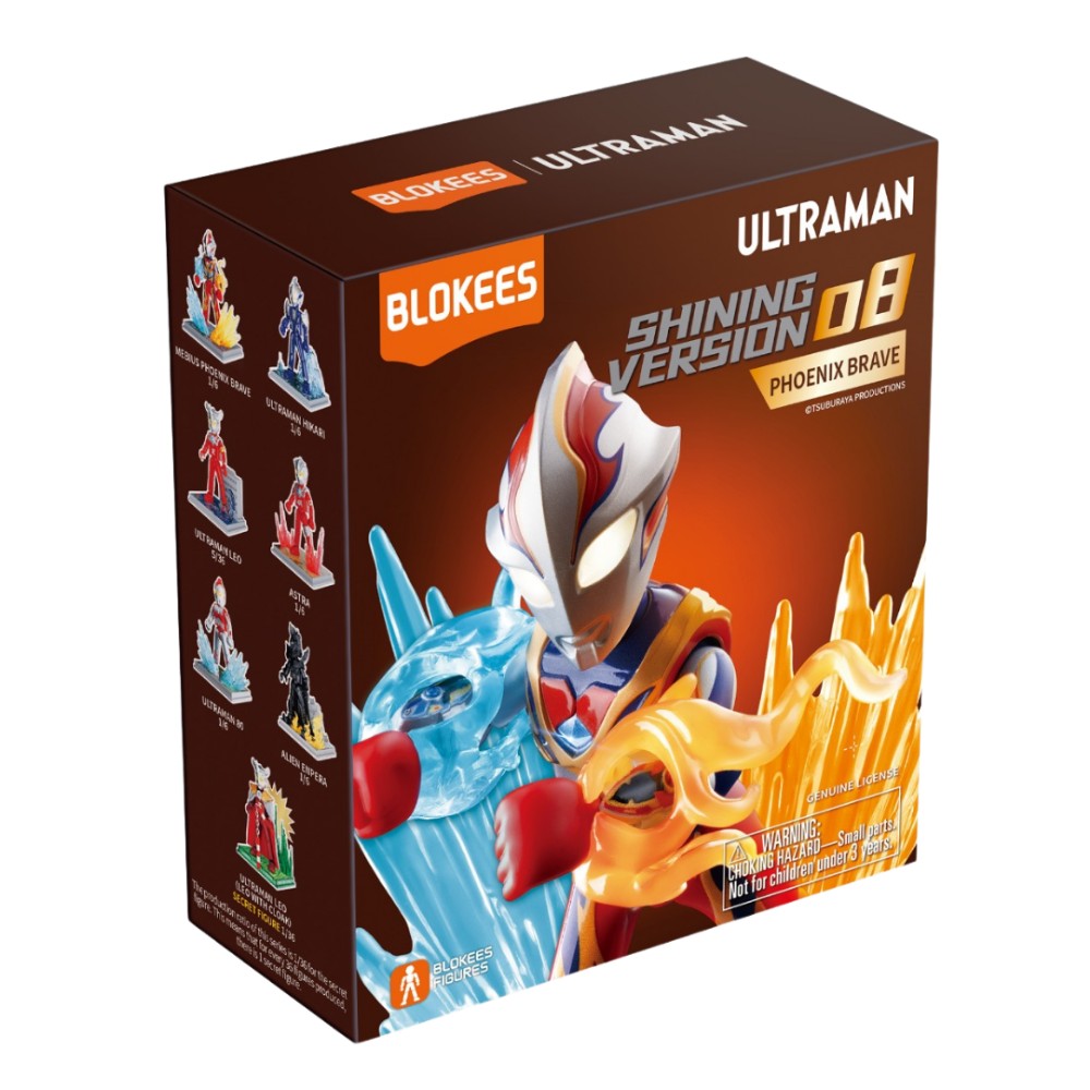 Blokees - Ultraman Shining Phoenix Brave Collectible Action Figure - 1pc