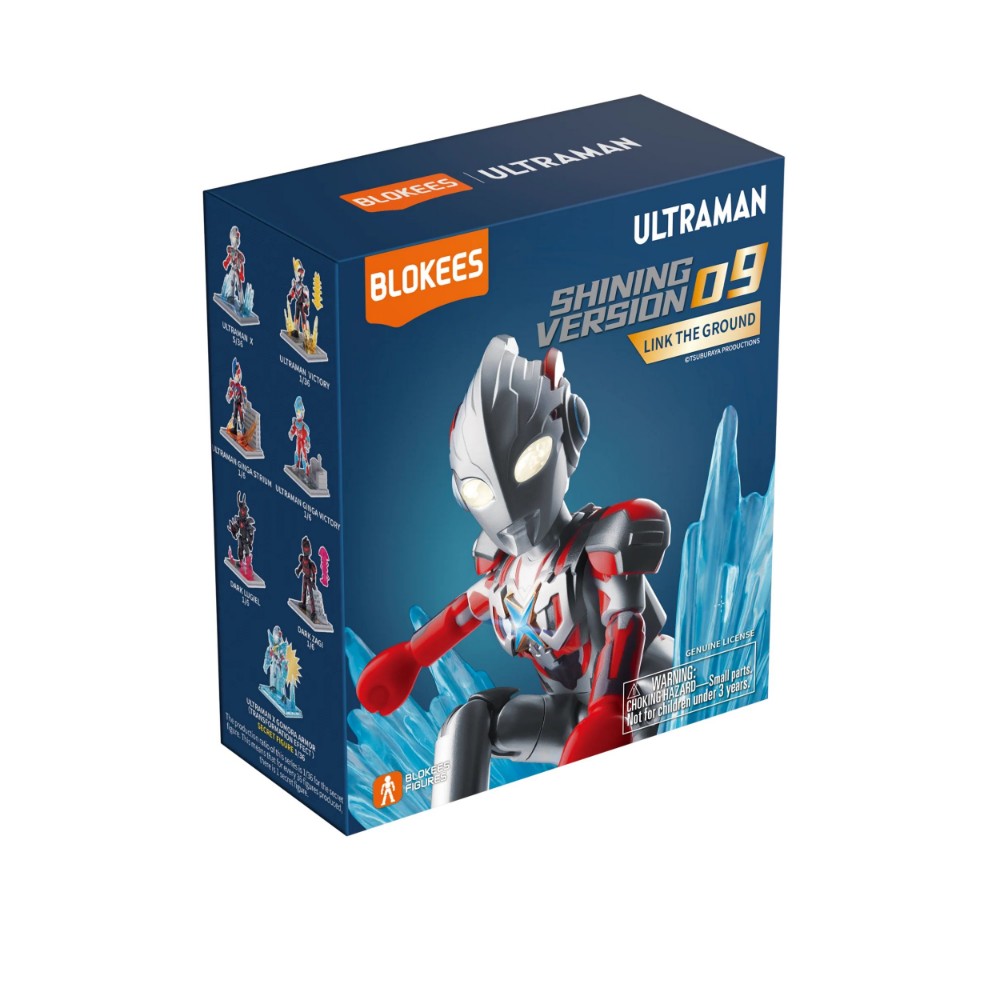 Blokees - Ultraman Shining Link The Ground Collectible Action Figure - 1pc