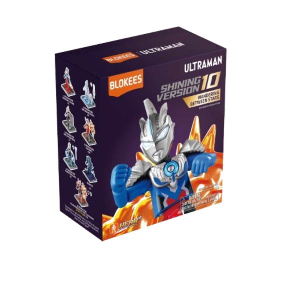 Blokees - Ultraman Shining Wandering Between Stars Collectible Action Figure - 1pc