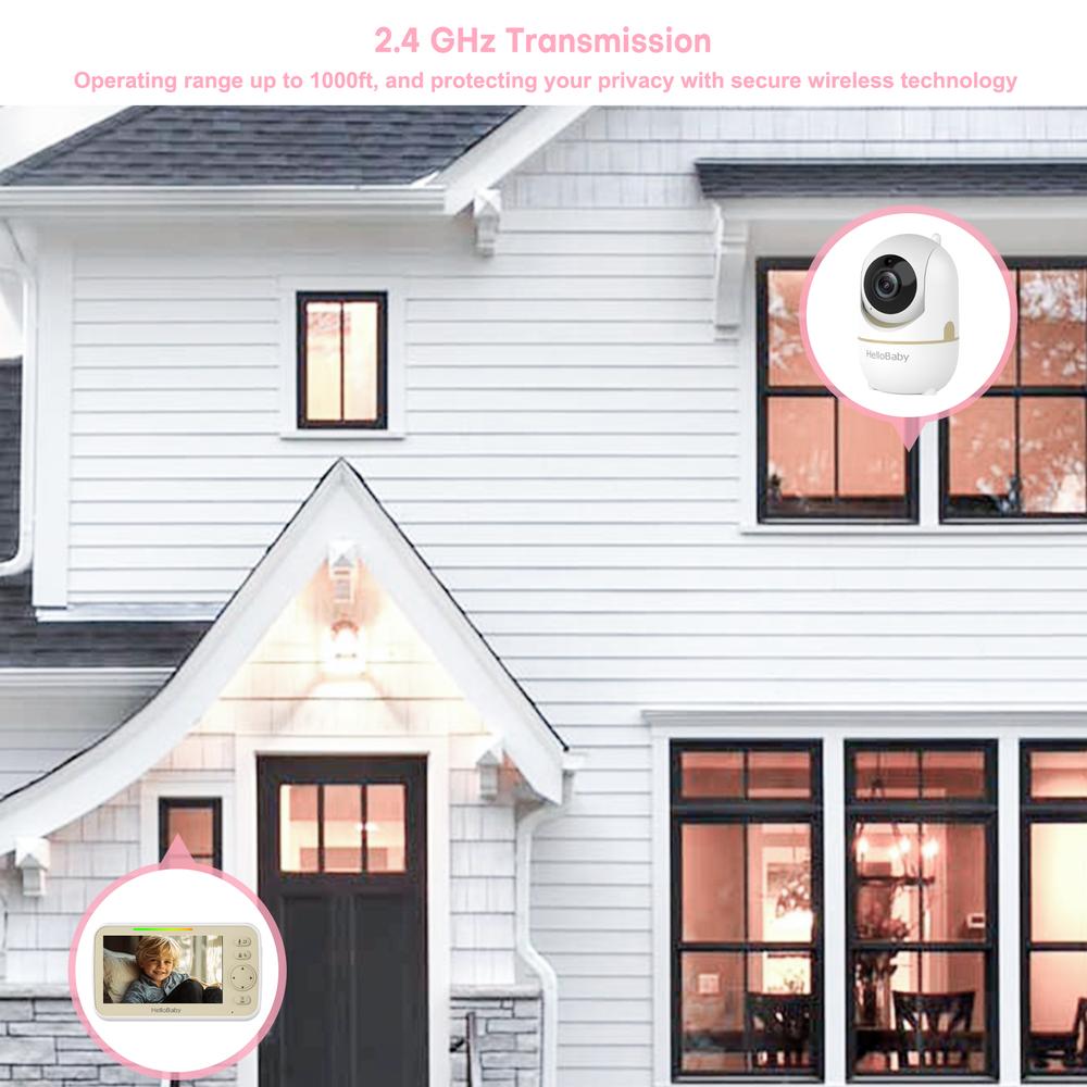 Hello Baby 5 Inch LCD Screen - Baby Video Monitor