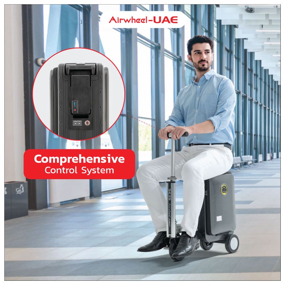 Airwheel - SE3SL Electric Travel Suitcase - Black