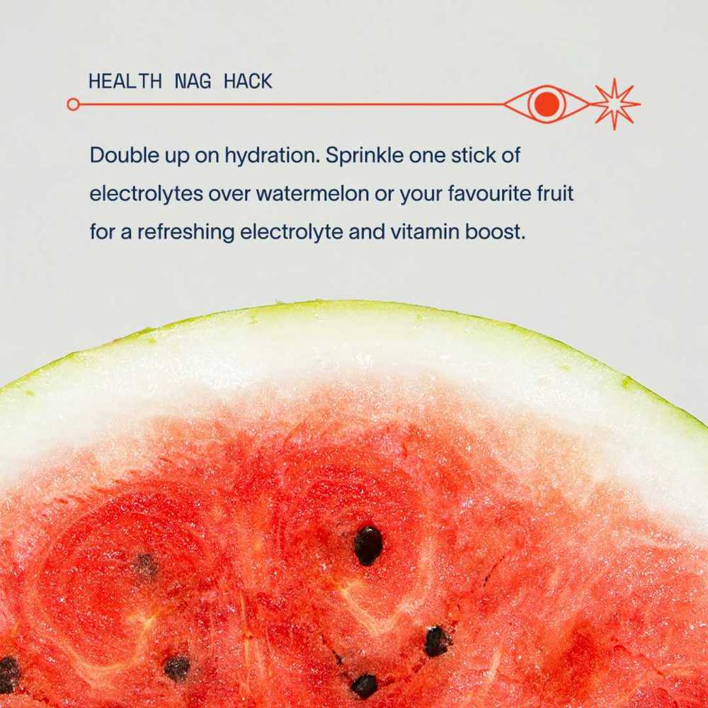 Health Nag - Water++ Juicy Electrolyte Drink - Watermelon - 18 Stick