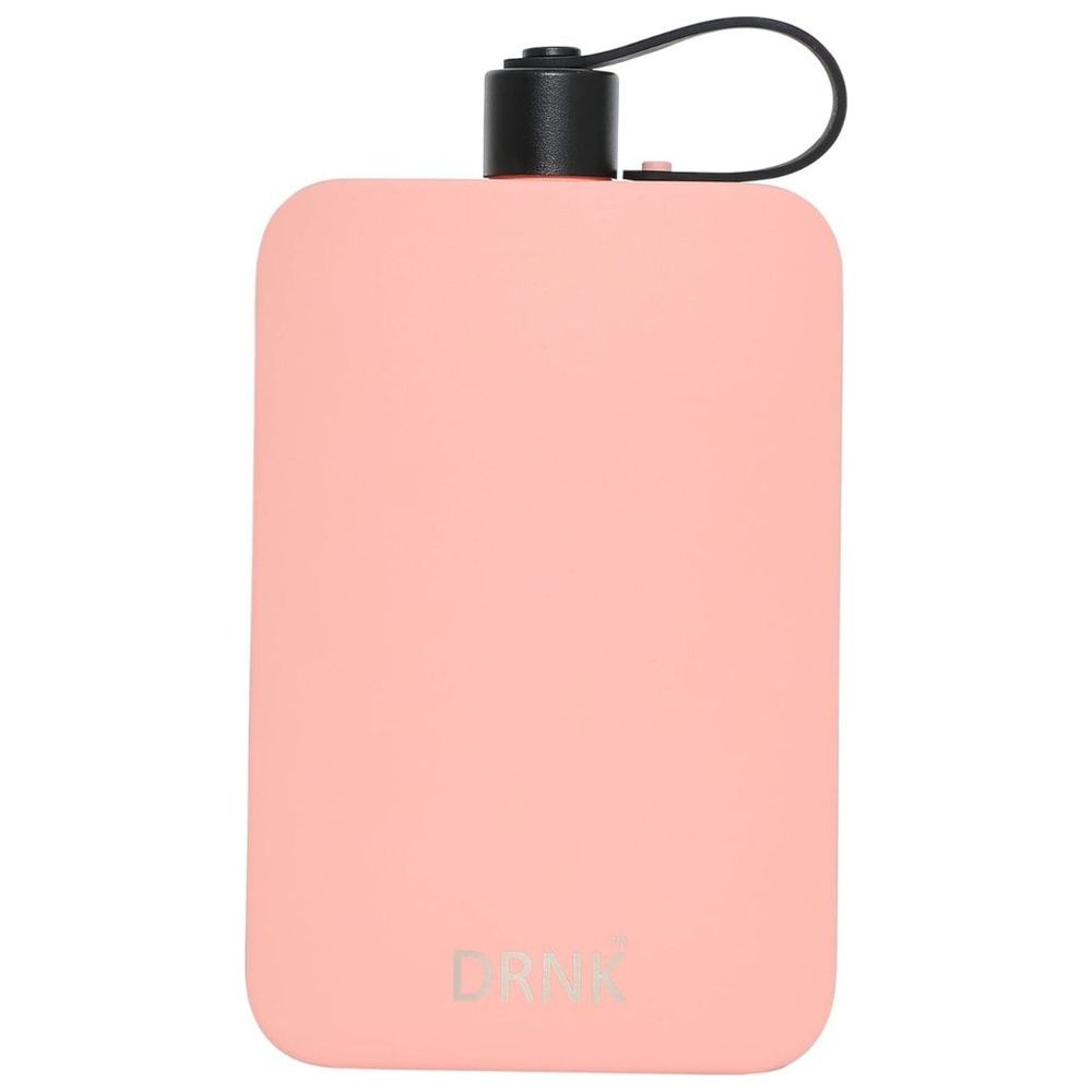 Drnk - Steel Reusable Water Bottle - Coral - 500 ml