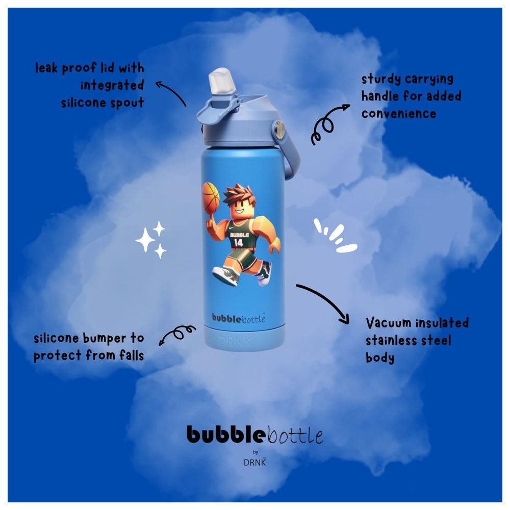 Drnk - Roblox Inspired Insulated Stainless Steel Bubble Bottle - Alpha - 550 ml