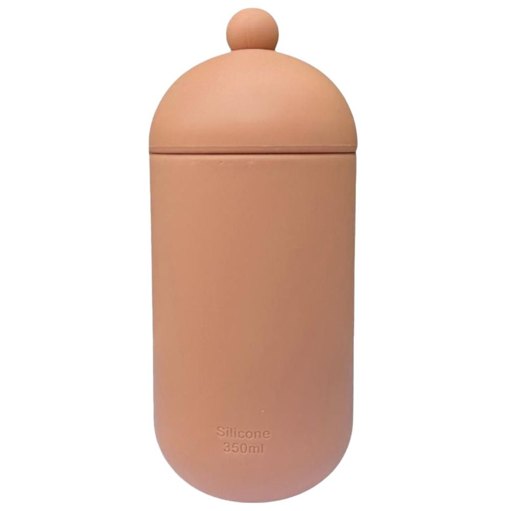 Drnk - Silicone Training Sippy Cup Bubblebottle - Sand - 350 ml
