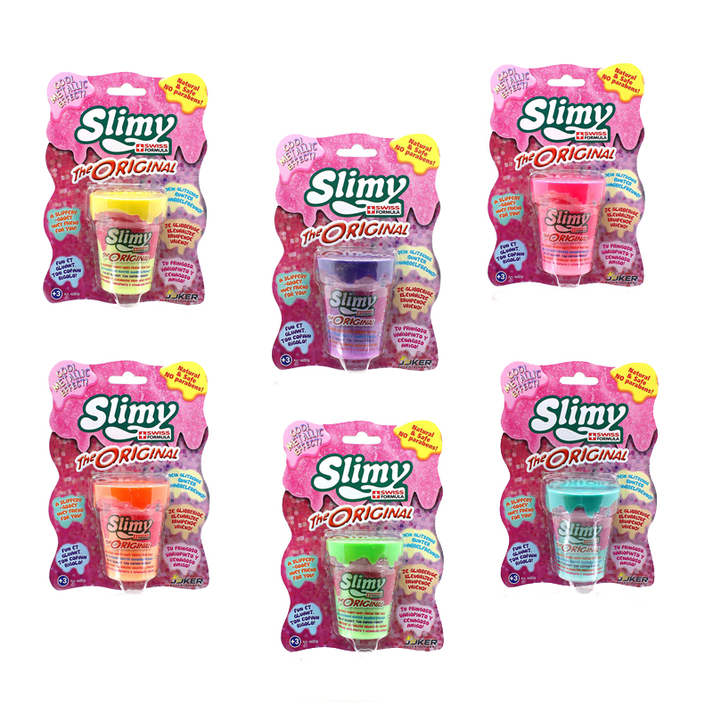 Slimy - Mini Original Metallic 80g - Assorted