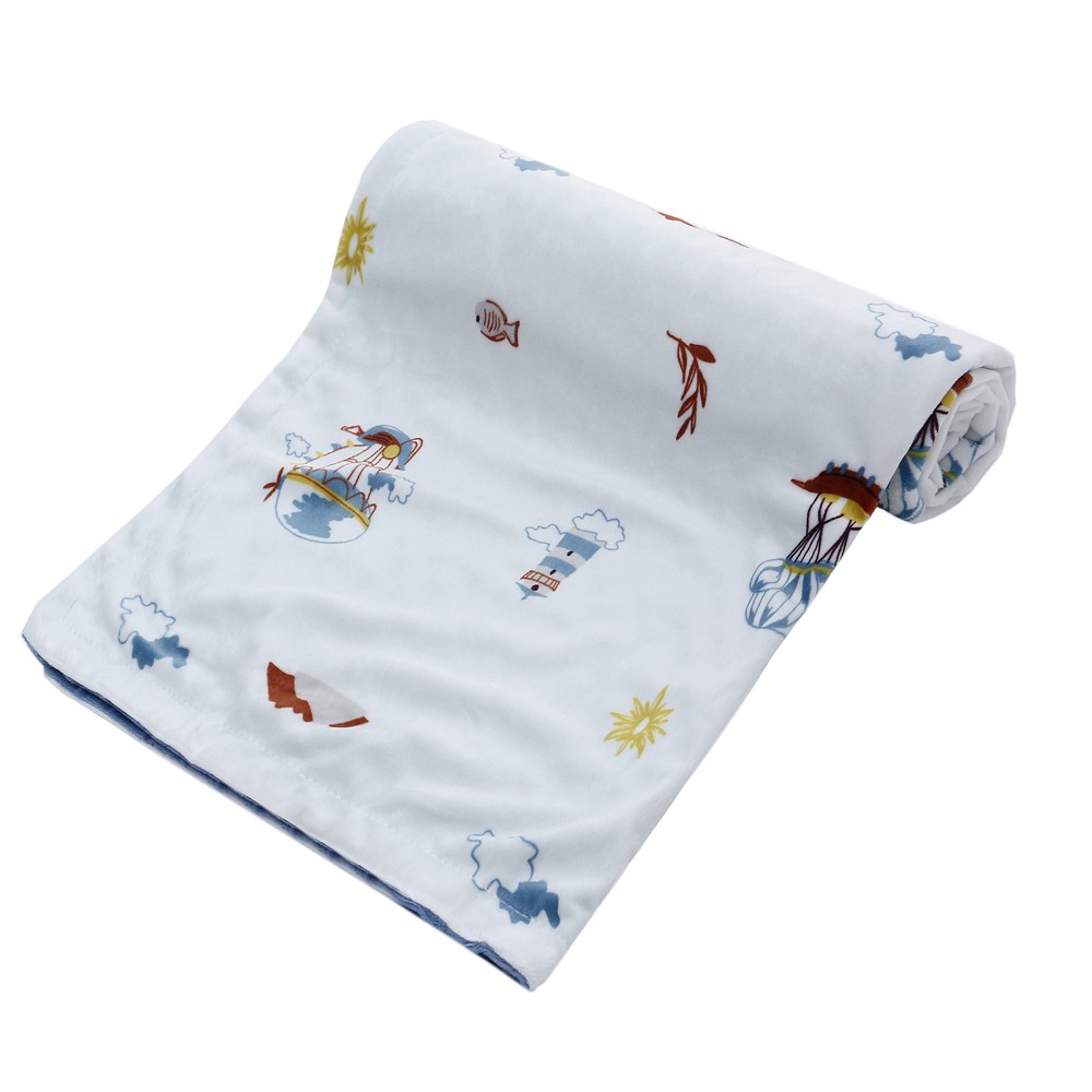 Miracle Baby - Cartoon Printed Fleece Blanket