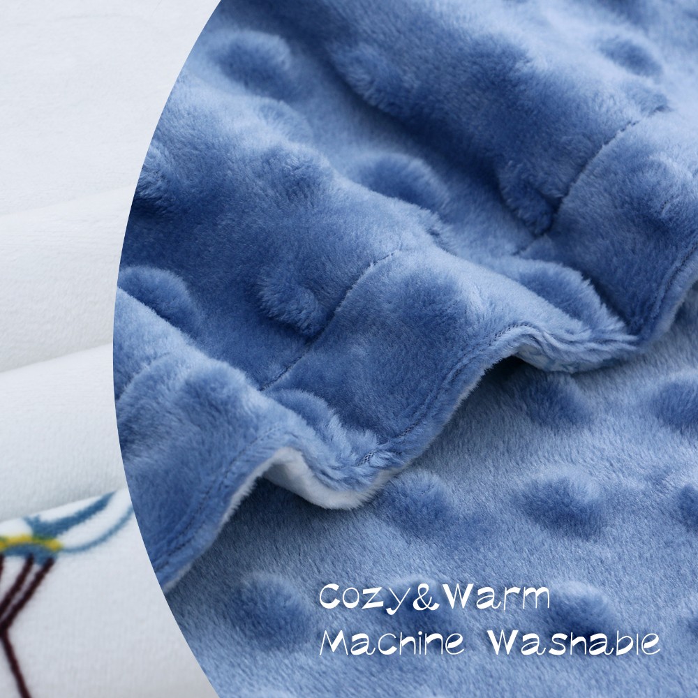 Miracle Baby - Cartoon Printed Fleece Blanket