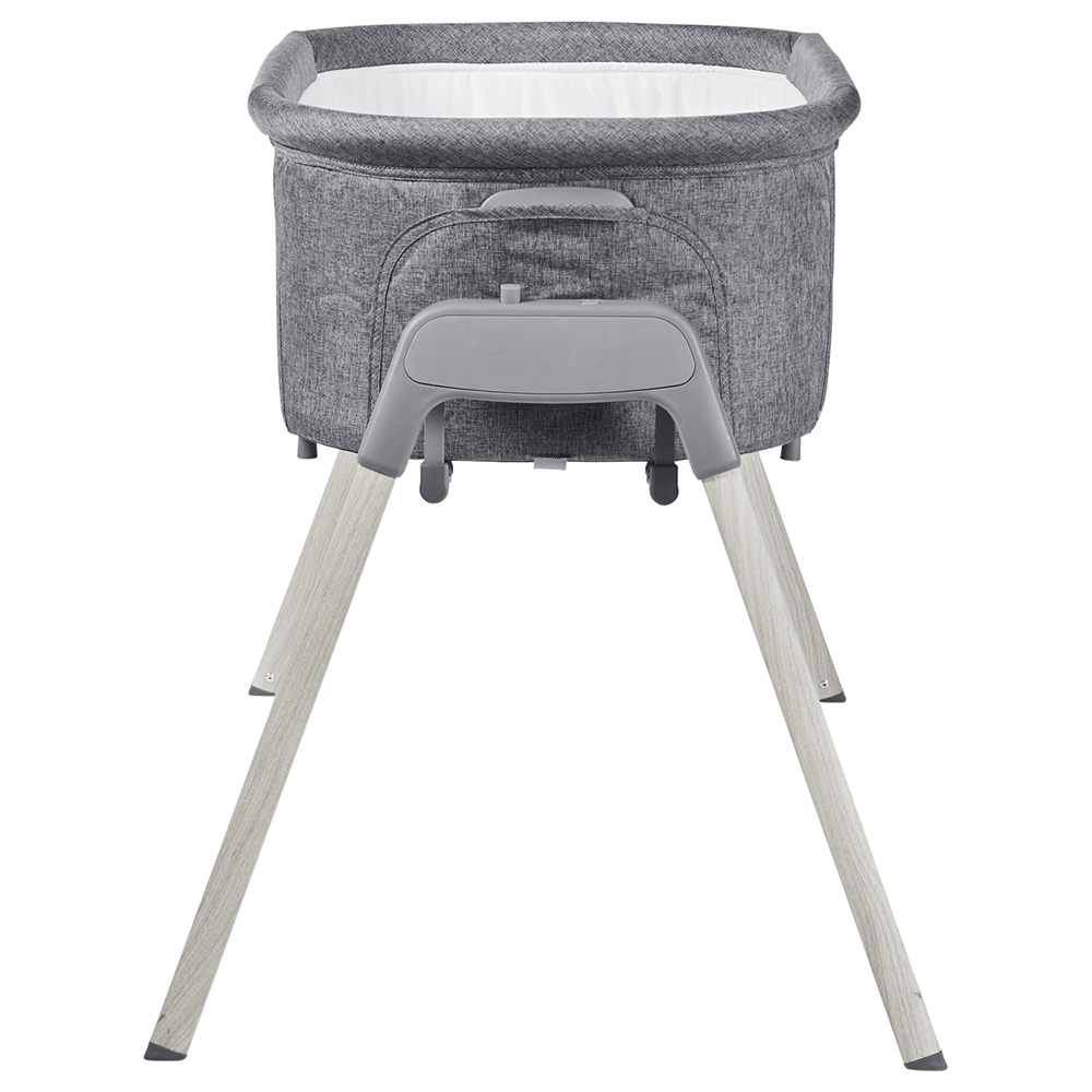 Ickle Bubba - Drift Gliding Crib - Grey