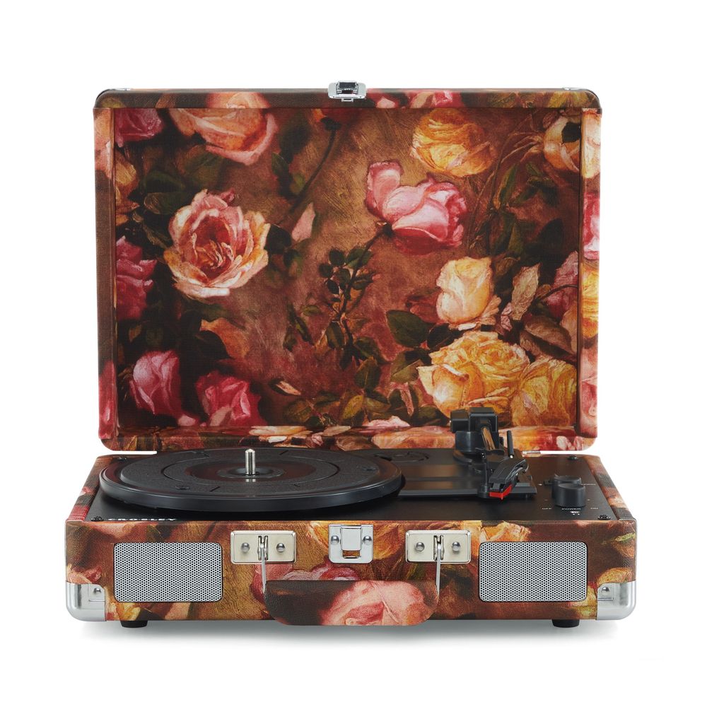 Crosley - Cruiser Plus Portable Turntable With Bluetooth In/Out - Floral