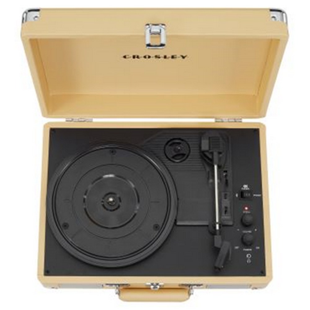 Crosley - Cruiser Plus Portable Turntable With Bluetooth In/Out - Fawn