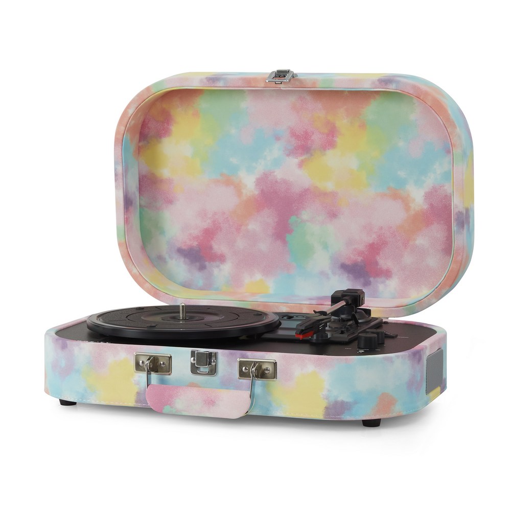 Crosley - Discovery Portable Turntable With Bluetooth In/Out - Tie Dye
