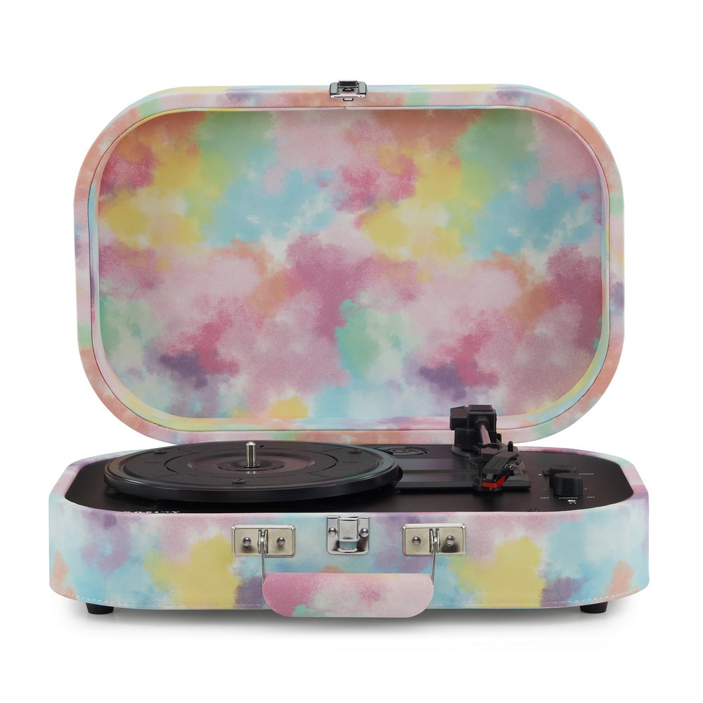Crosley - Discovery Portable Turntable With Bluetooth In/Out - Tie Dye