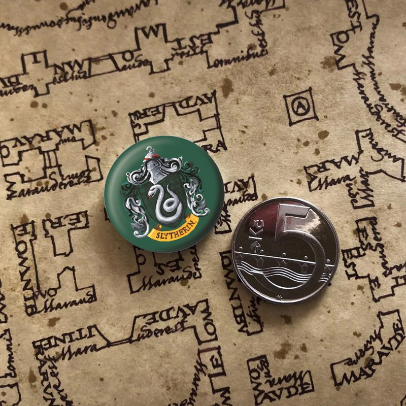 Pyramid International - Harry PotterSlytherin Crest Button Badge