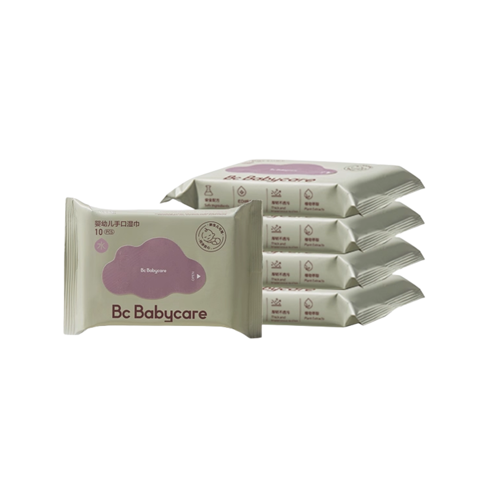 Babycare - Baby Wipes - Pack Of 5 - 50 Pcs
