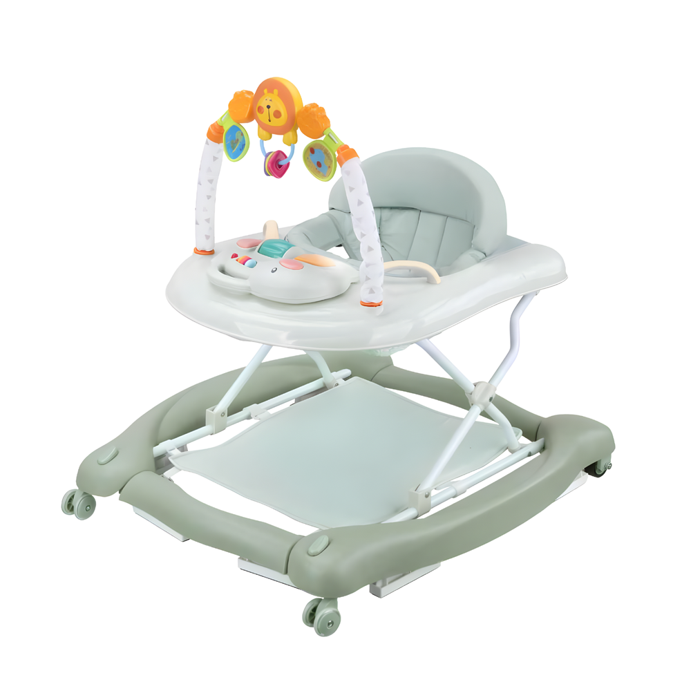 Babycare - 5 In 1 Baby Walker Set - Green