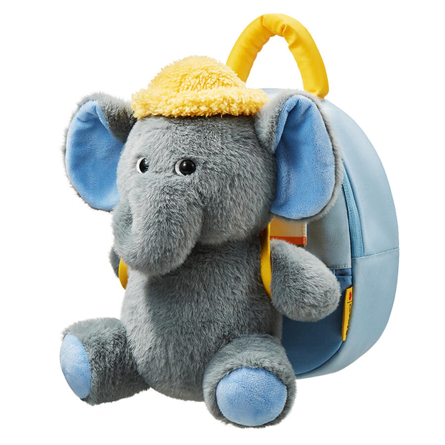 Babycare - Kids Toy Backpack - Elephant - Blue