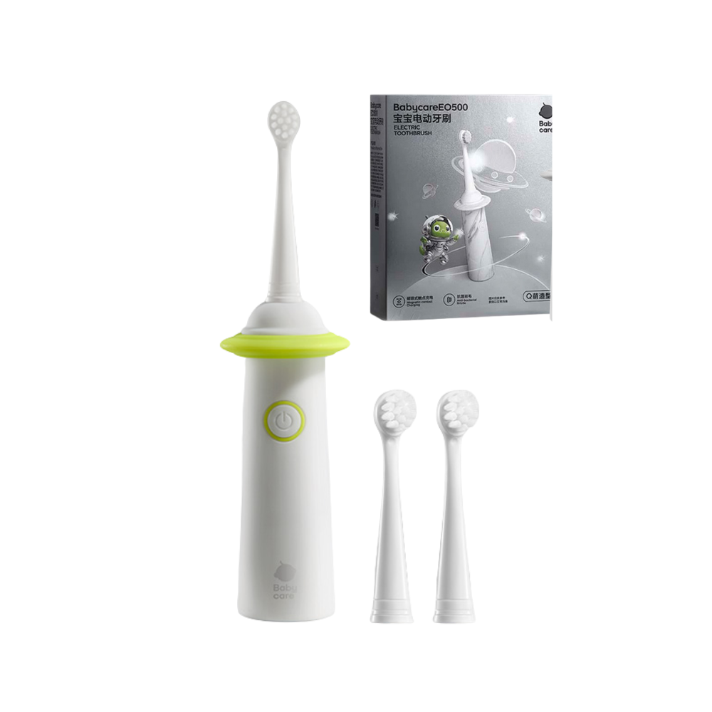 Babycare - Kids Electric Toothbrush - With 2 Extra Brush Heads