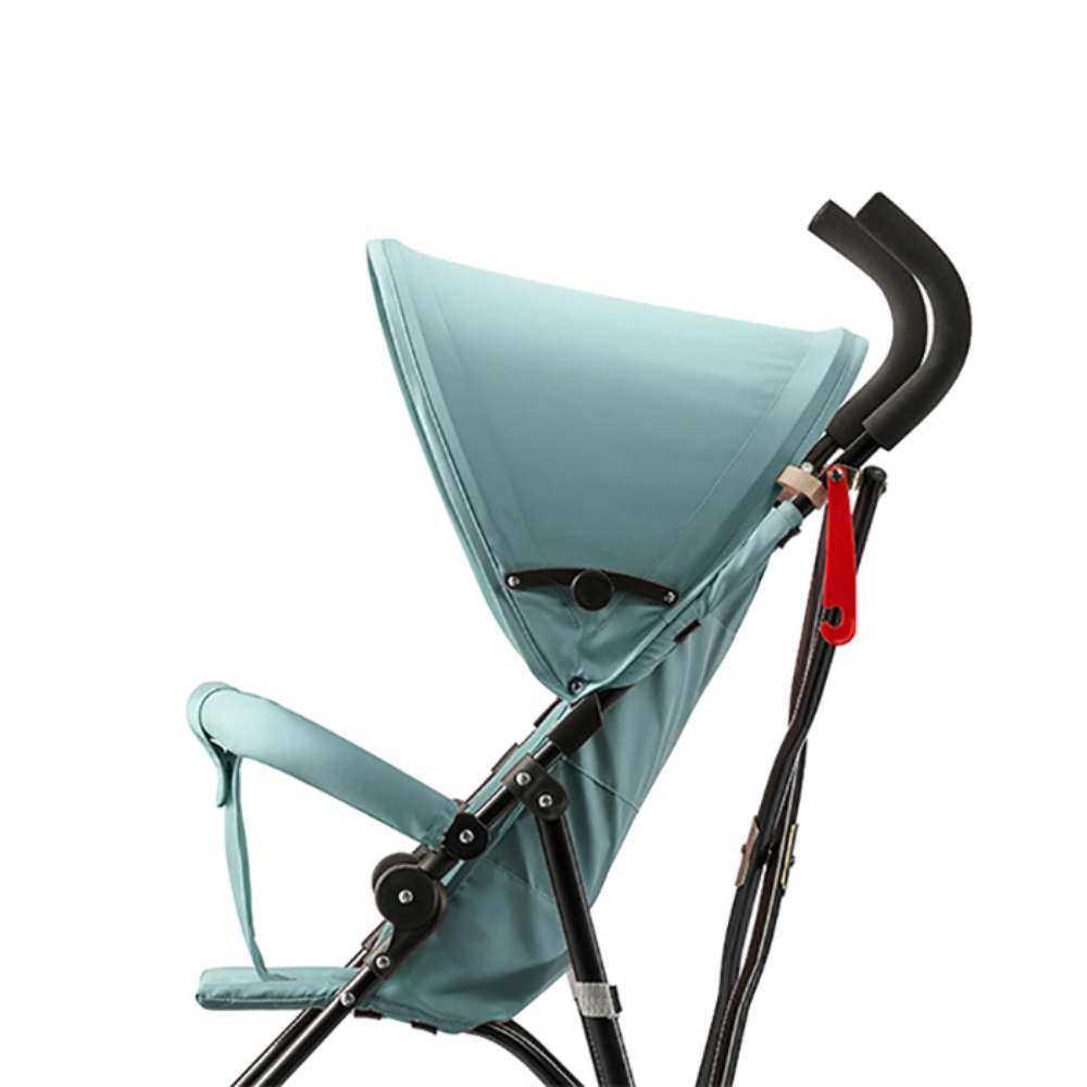 بيبي كير - عربية أطفال خفيفة الوزن للسفر - أخضر صباحي