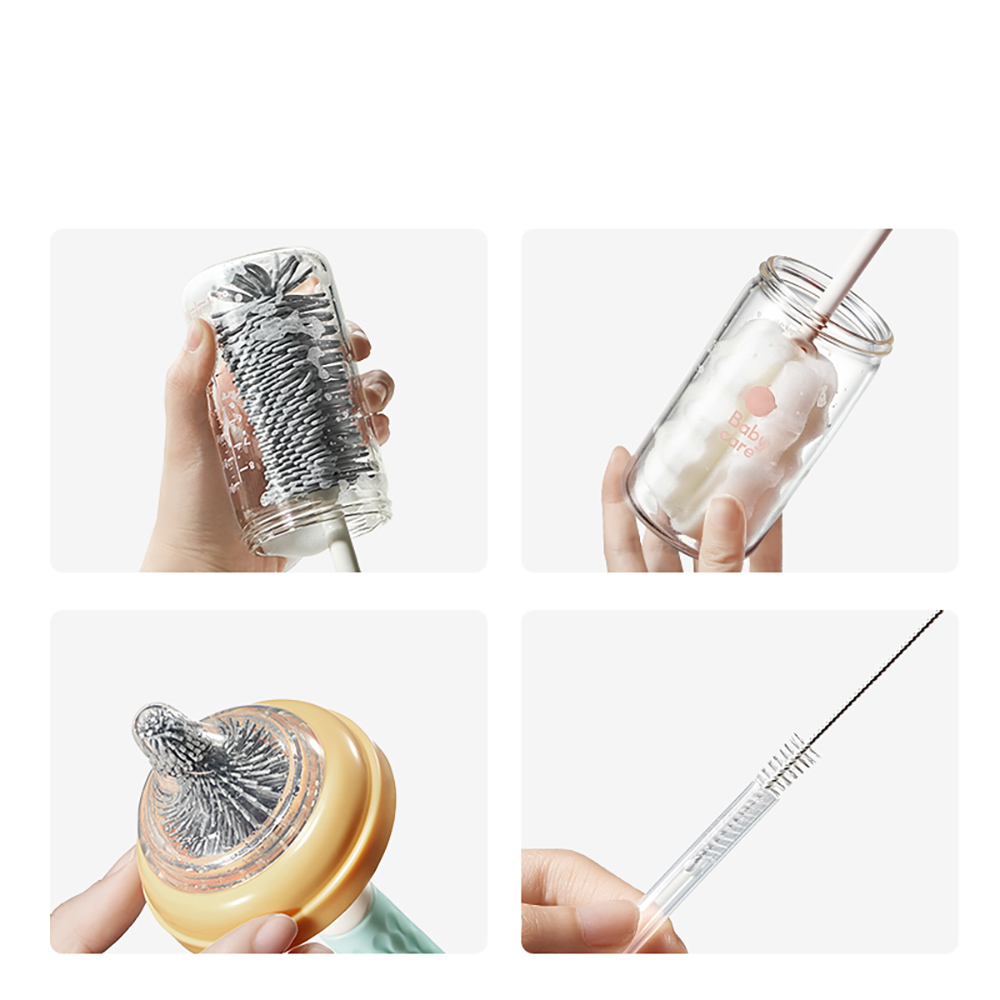 Babycare - Baby Bottle Brush Set - Glacier Blue