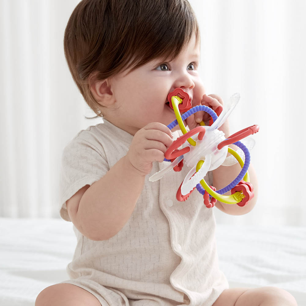 Babycare - Space Baby Teether Rattle Weir Powder