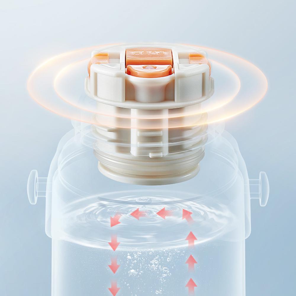 Babycare - 3-in-1 Portable Insulated Leak-Proof Vacuum Bottle - Light Blue