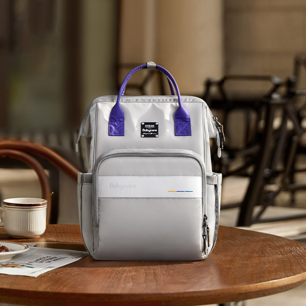 Babycare - Travel Diaper Bag - Medium - Grey