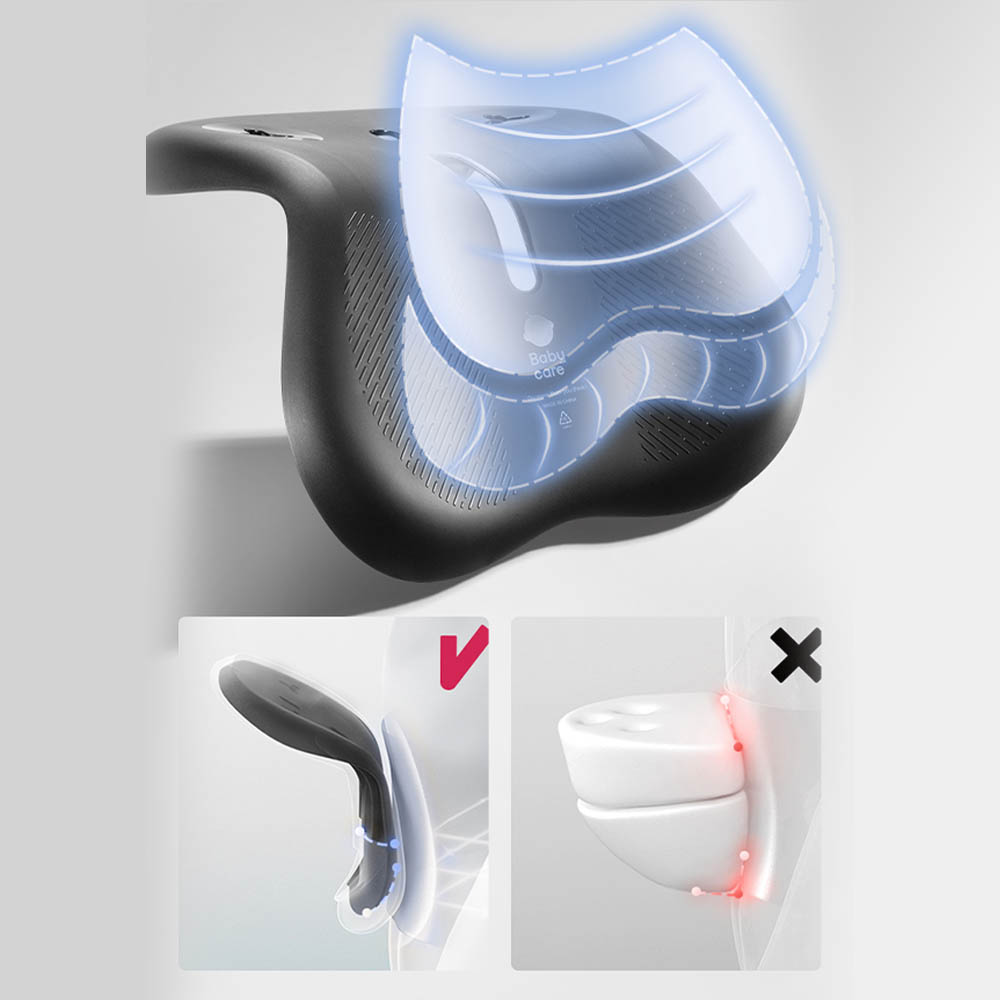 Babycare - Decompression Baby Carrier - Black