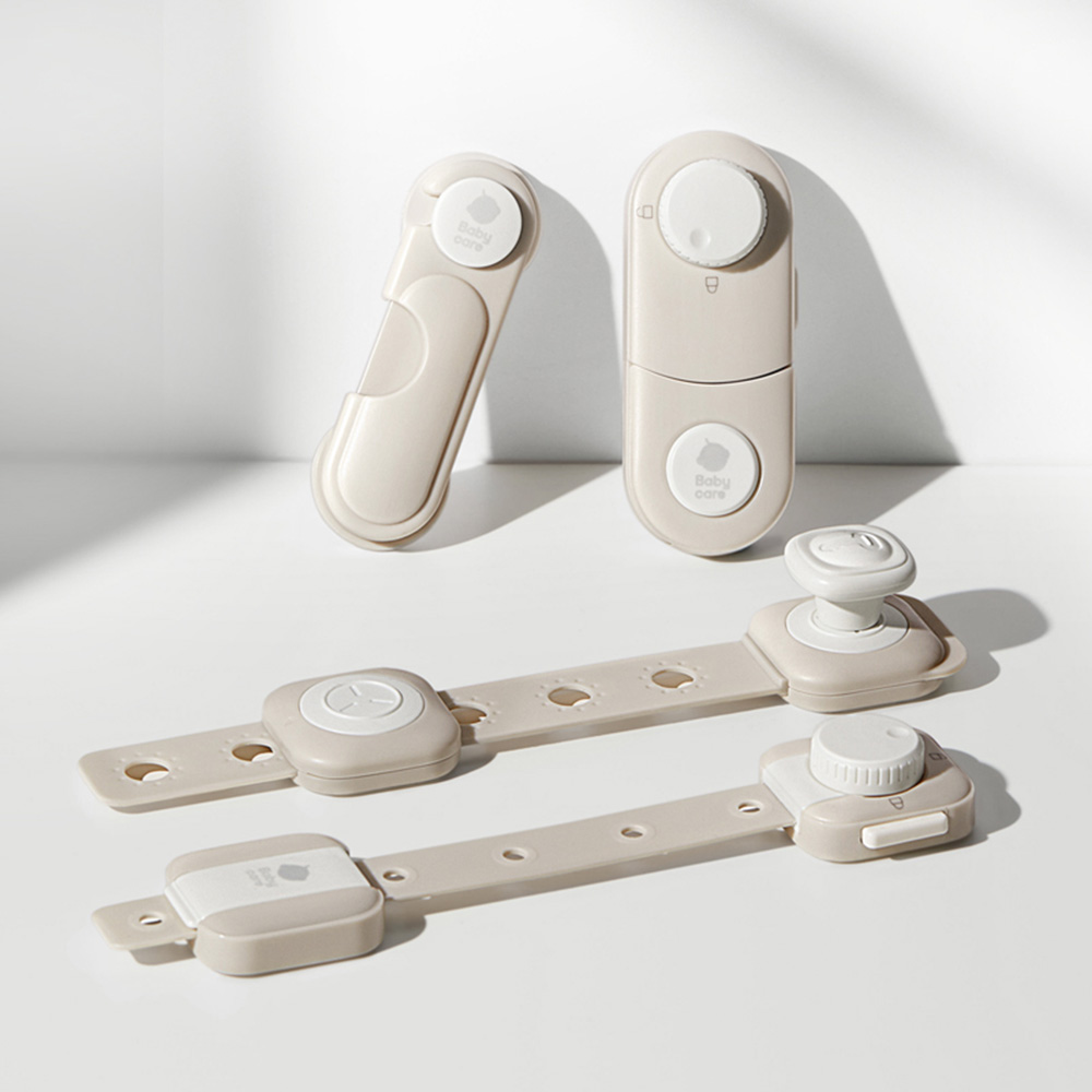 Babycare - Child Safety Cabinet Lock - Grey - 1pc