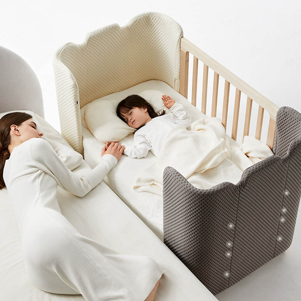 Babycare - Memory Foam Crib Mattress - White - 120 x 65 x 6 cm