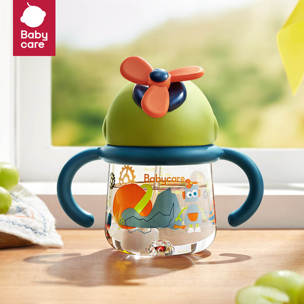 Babycare - Wind Elf Baby Sippy Cup - Green - 270ml