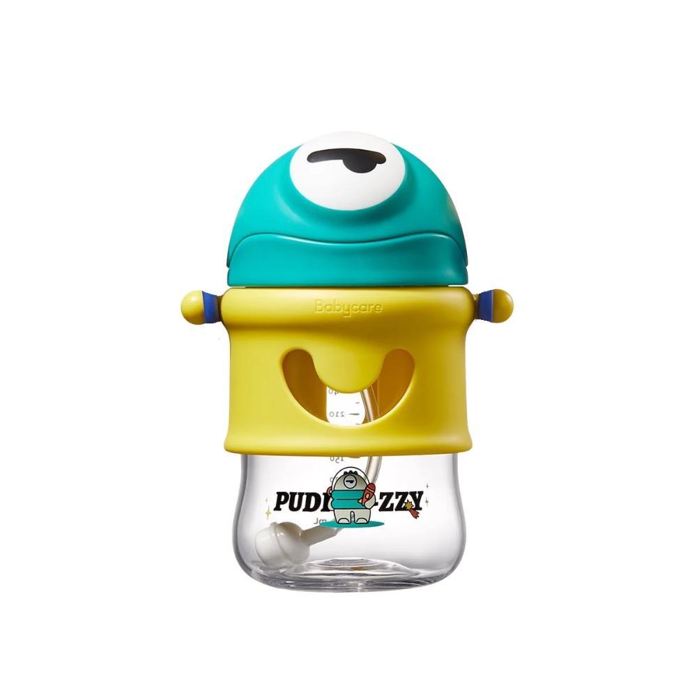 Babycare - Pudizzy Sippy Cup - Green/Yellow - 300ml